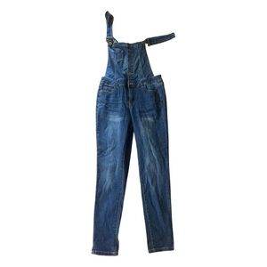 🛍️Wax Jean Classic Blue Denim Overalls Size Small